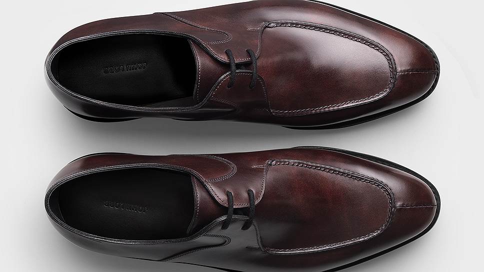 Классические мужские туфли-дерби John Lobb, модель Hawke