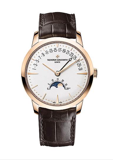Vacheron Constantin, часы Patrimony Retrograde Day-Date, розовое золото, корпус 42,5 мм, механизм с автоподзаводом