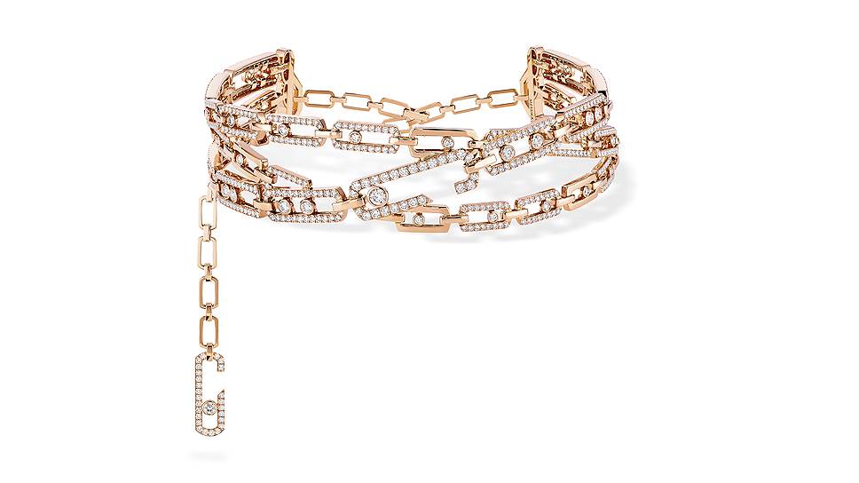 Чокер Move High Jewellery Addiction, розовое золото, бриллианты