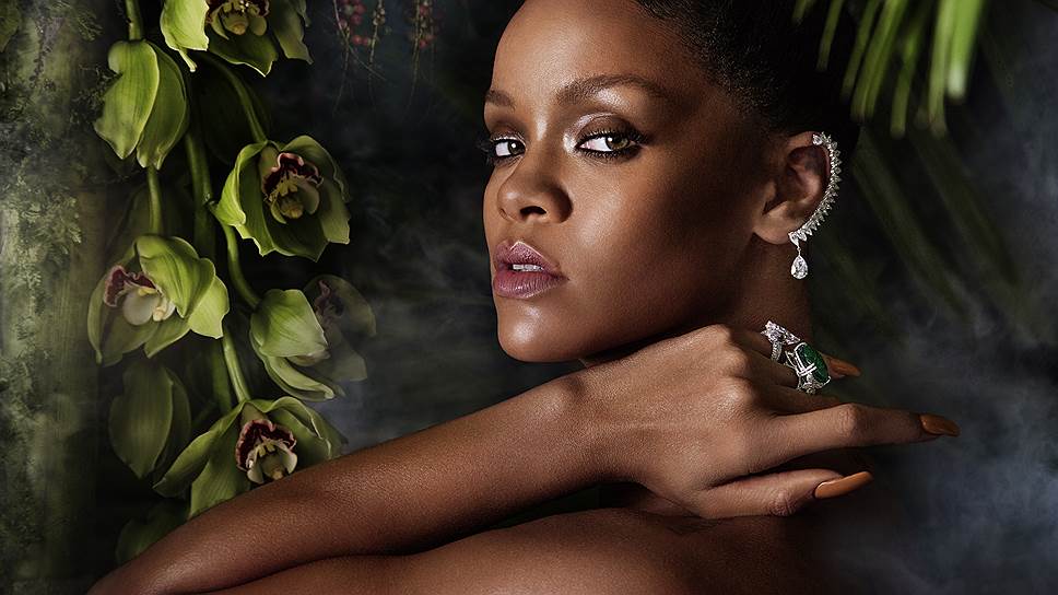 Рианна в украшениях Rihanna Loves Chopard Haute Joaillerie Collection 