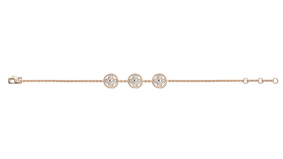 Браслет Diamond Blossom BB, розовое золото, бриллианты
