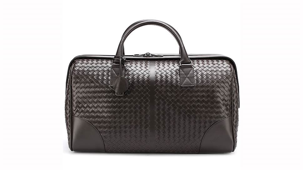 Дорожная сумка Bottega Veneta с плетением intrecciato