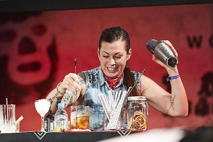 Кейтлин Стюарт, победительница конкурса барменов Diageo Reserve World Class, 2017