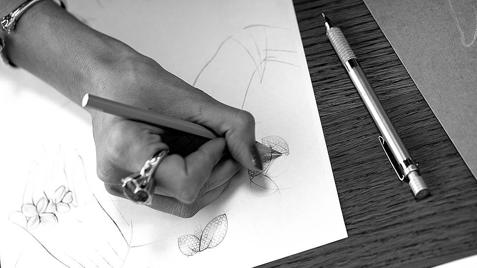 Эскиз украшений Giardini Segreti