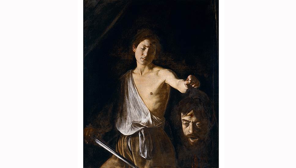 "Давид с головой Голиафа", 1607-1610, галерея Боргезе