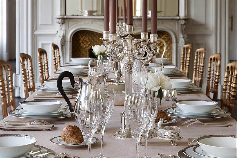 Столовые приборы и предметы сервировки, Malmaison, Christofle 