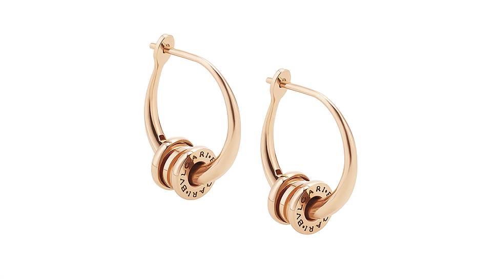 Новые серьги-обручи Bvlgari для нового поколения