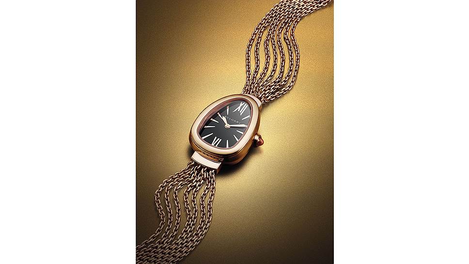 Часы Serpenti Twist Your Time, розовое золото