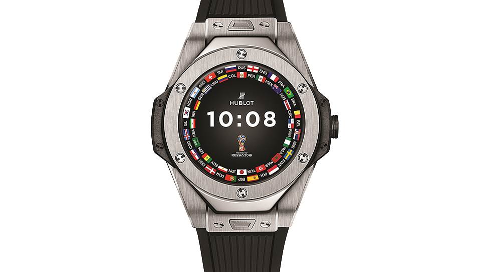 Hublot, Big Bang Referee 2018 FIFA World Cup Russia, титан, 49 мм, смарт-часы 