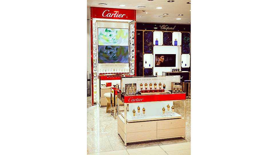 Парфюмерный орган Cartier, ЦУМ  