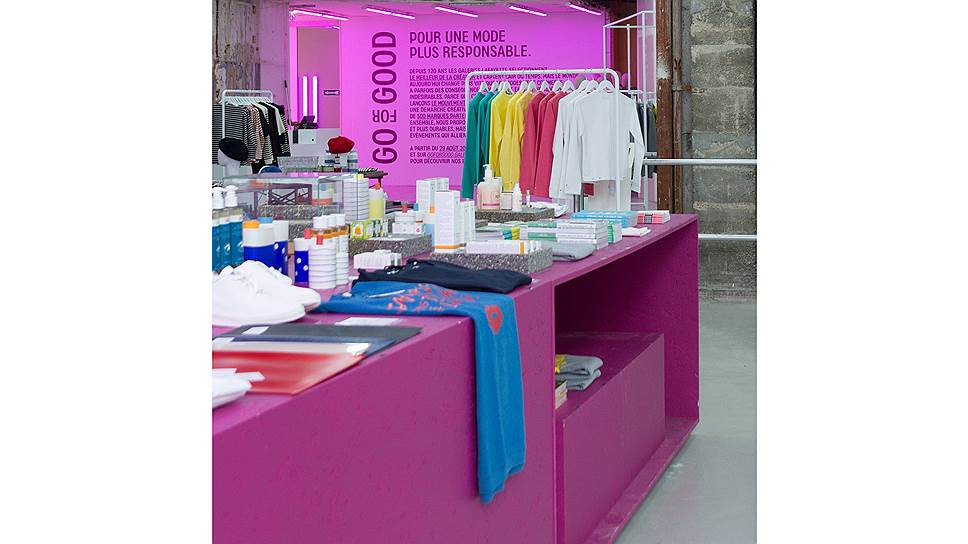 Корнер Go for Good в Galeries Lafayette