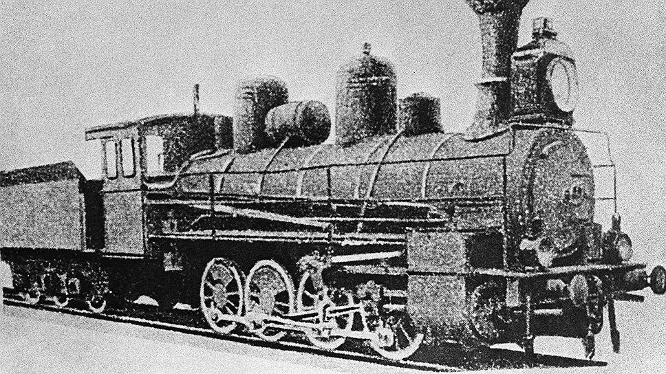 Первый паровоз Луганского завода, 1910 год 