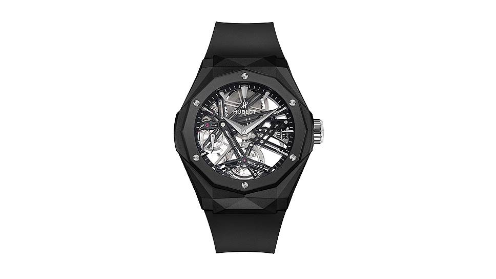 Hublot Classic Fusion Tourbillon Orlinski в черной керамике
