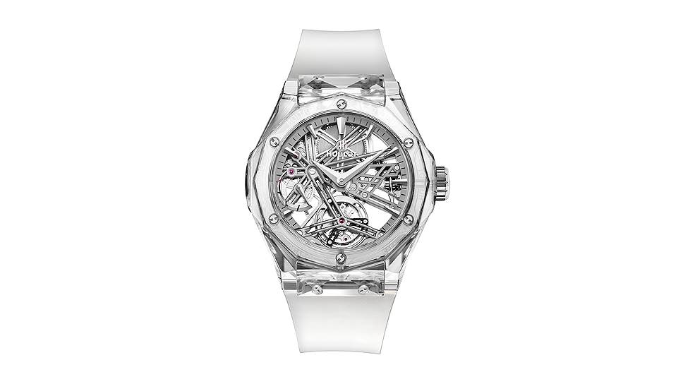 Hublot Classic Fusion Tourbillon Orlinski в сапфировом корпусе