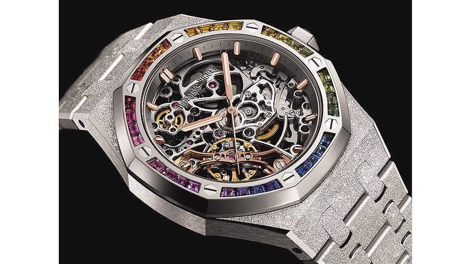 Audemars Piguet Royal Oak Frosted Gold Double Balance Wheel Openworked