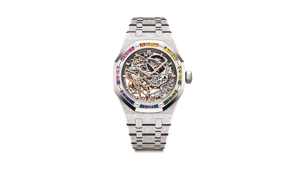 Audemars Piguet Royal Oak Frosted Gold Double Balance Wheel Openworked