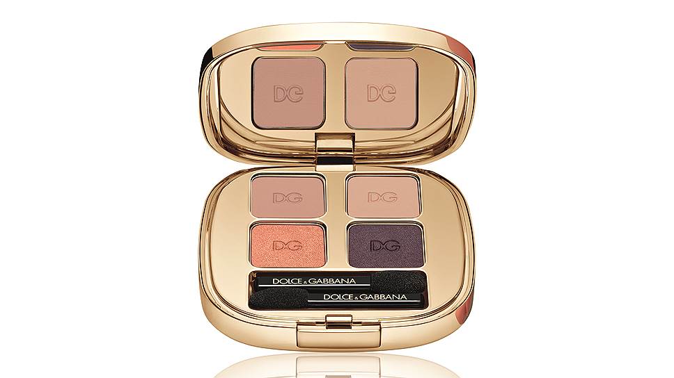 Тени для век Eyeshadow Quad в оттенке Nude, Dolce & Gabbana