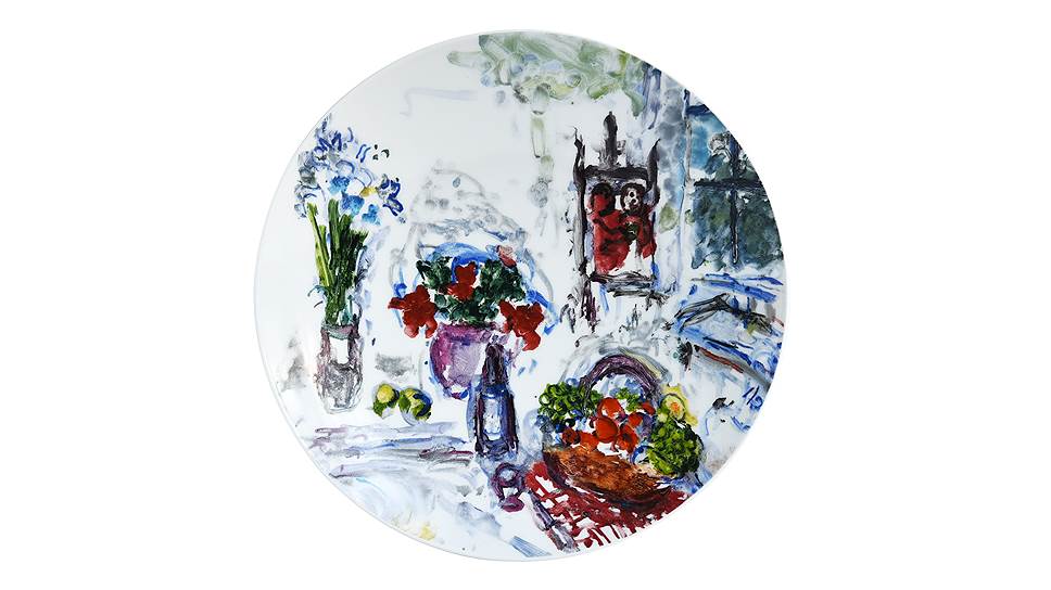 Чайный сервиз «Букет цветов Марка Шагала»  Bernardaud x Marc Chagall for Russia