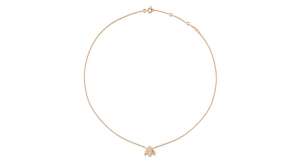 Колье Rose Dior Pre Catel an, желтое золото, бриллианты