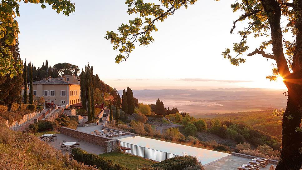 Виды курорта Rosewood Castiglion del Bosco в Тоскане