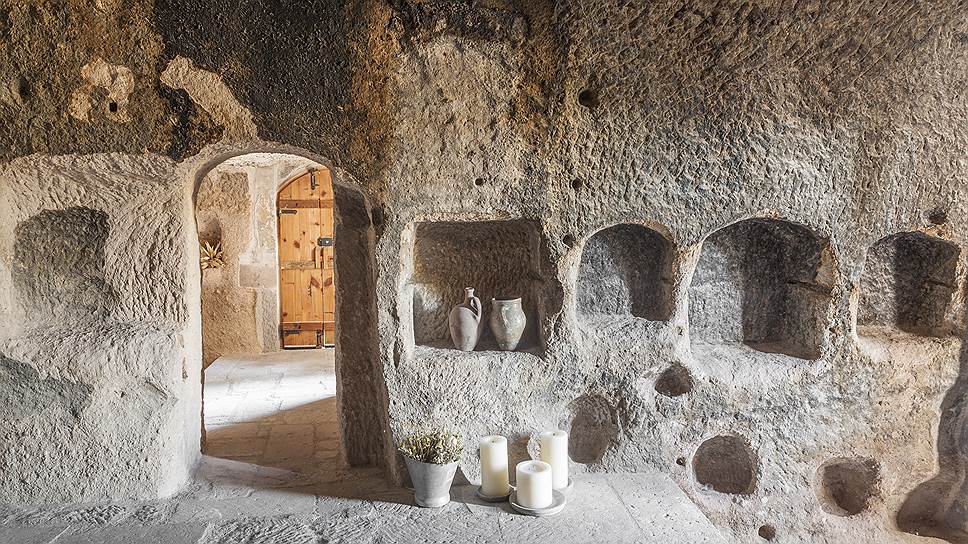 Интерьеры отеля Argos в Каппадокии