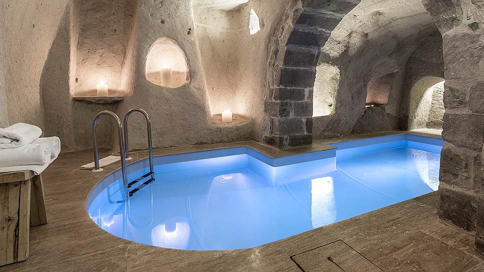 Бассейн в отеле Argos  в Каппадокии