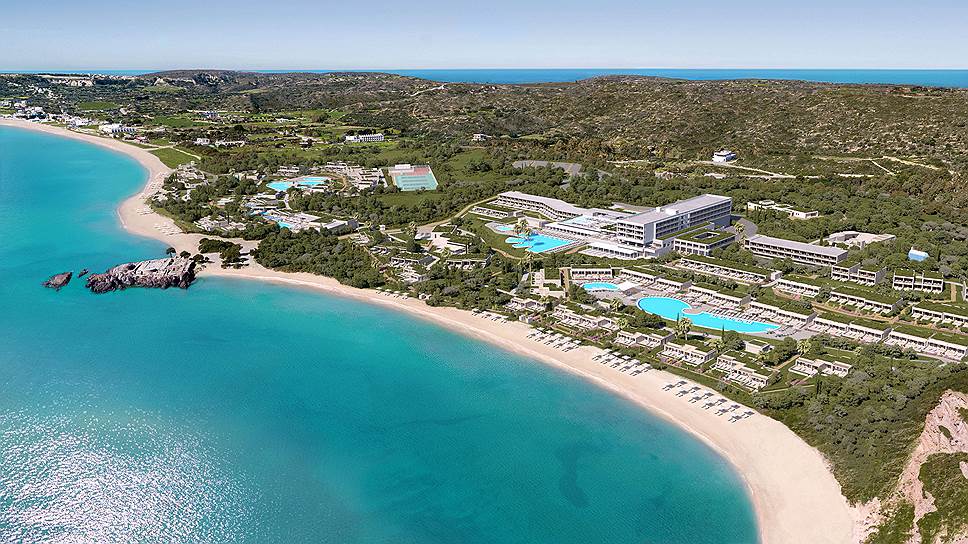 Вид на отель Ikos Aria