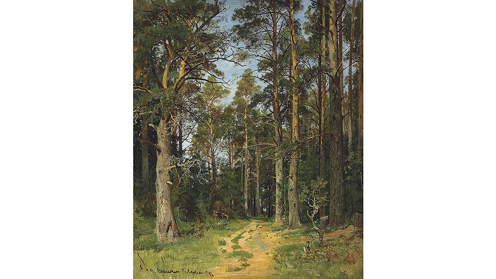 Иван Шишкин, «Сиверская», 1896 год. 200–300 тыс. фунтов стерлингов