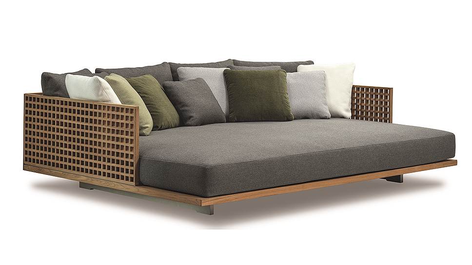 Кушетка из серии Quadrado от Minotti, по эскизам бразильского архитектора Марсио Когана