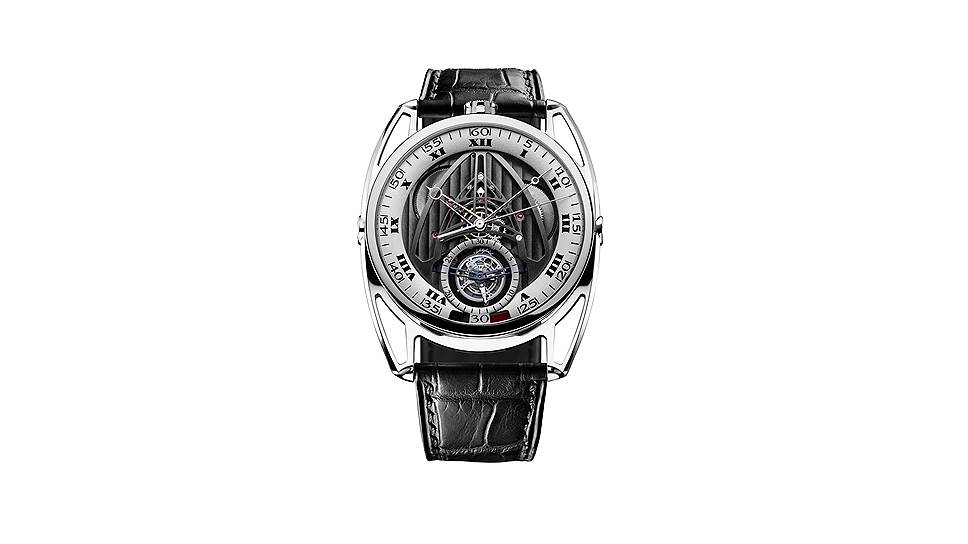 De Bethune, часы DB28 ST, титан, платина, 43 мм, механизм с ручным подзаводом, 22 620 200 руб.