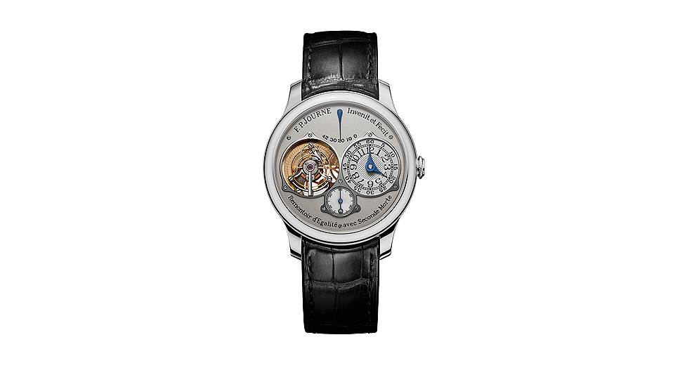 F.P. Journe, часы Tourbillon Souverain, платина, 38 мм или 40 мм, механизм с ручным подзаводом, 11 951 000 руб.