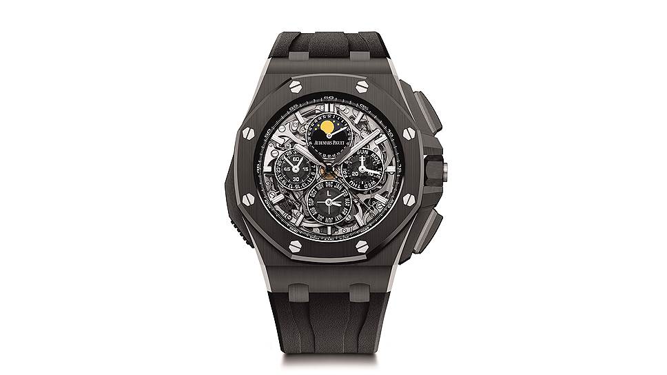 Audemars Piguet, часы Royal Oak Offshore Grande Complication, керамика, 44 мм, механизм с автоматическим подзаводом, 50 825 815 руб.