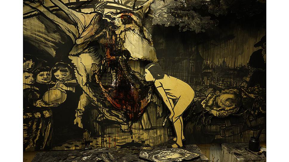 Работа представленная Россией на 58-й Биеннале современного искусства в Венеции в 2019 году