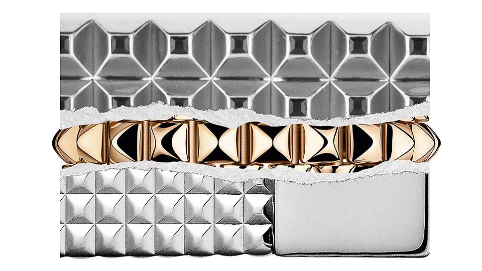 Коллаж с кольцом Clash de Cartier из розового золота