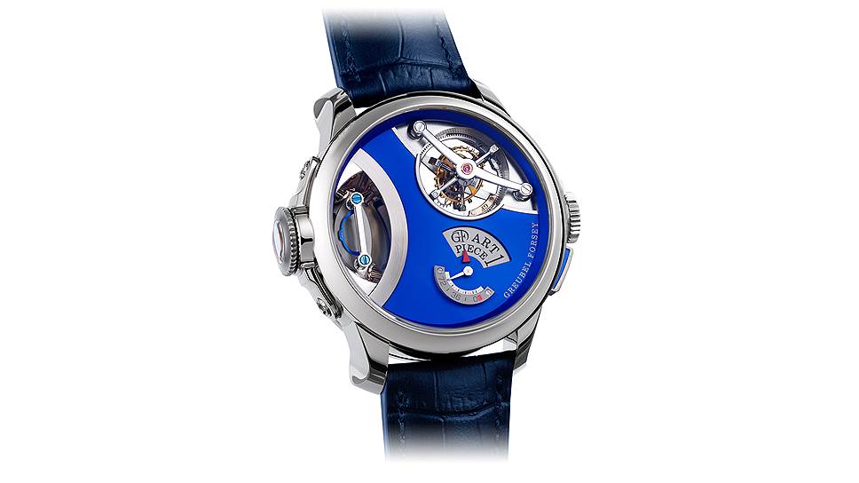 Greubel Forsey, Art Piece 1, 44 мм, серое золото, микроскульптура Уилларда Уигана, механизм с ручным подзаводом