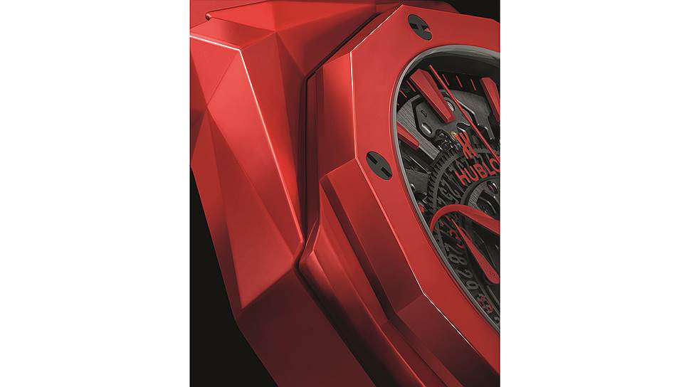 Hublot, Aerofusion Chronograph, 45 мм, керамика, механизм с автоматическим 