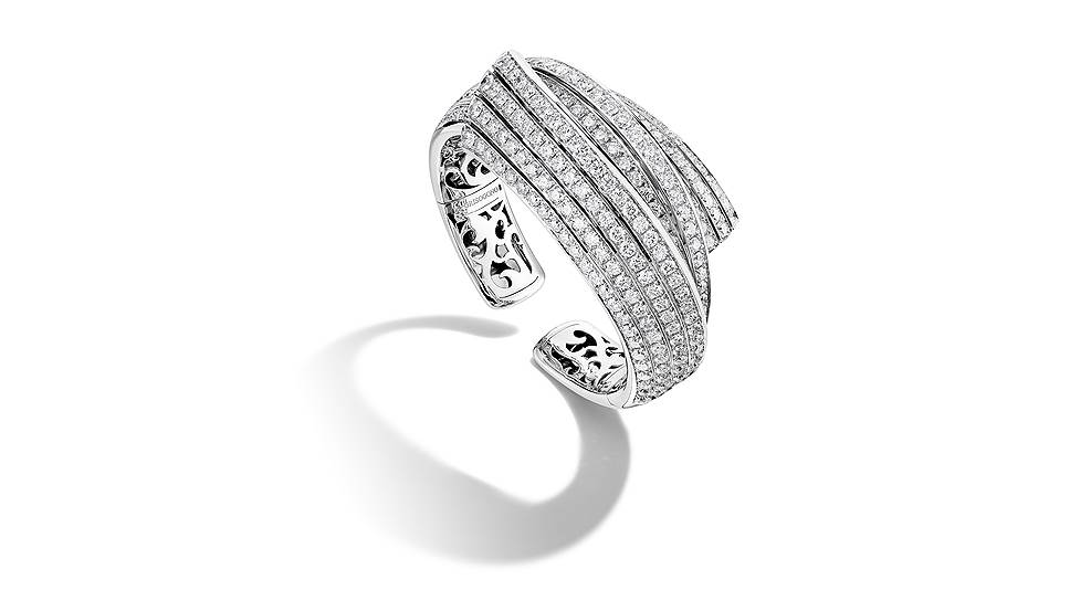 Браслет Extravaganza Divina, белое золото, бриллианты