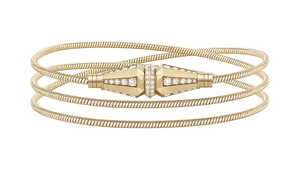 Колье-трансформер Jack de Boucheron, желтое золото, бриллианты