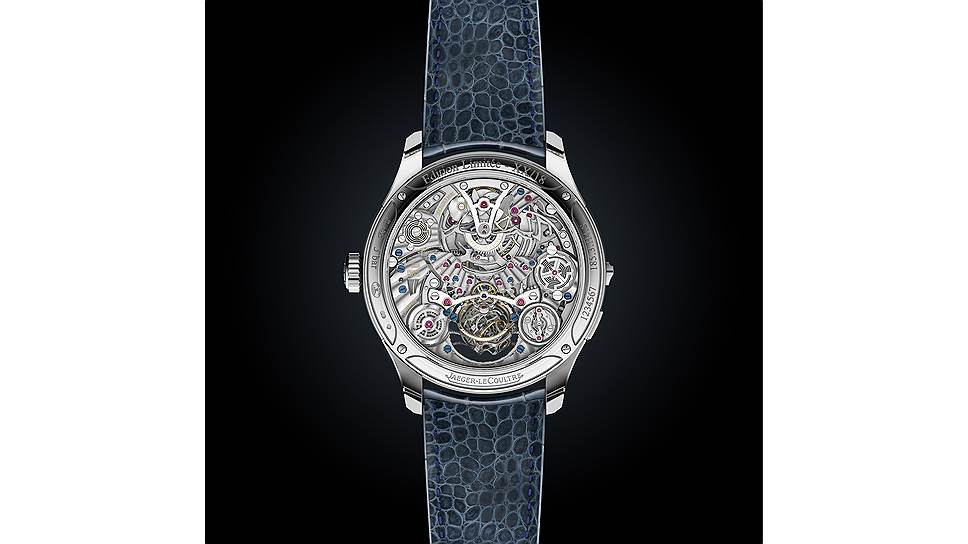 Обратная сторона часов Master Grande Tradition Gyrotourbillon Westminster Perpetuel