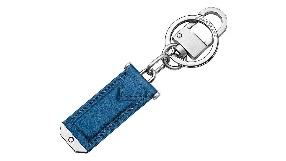 Брелок MST Urban, сталь, кожа