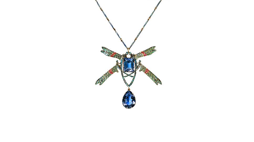 Антикварное колье от Rene Lalique, Faerber Collection