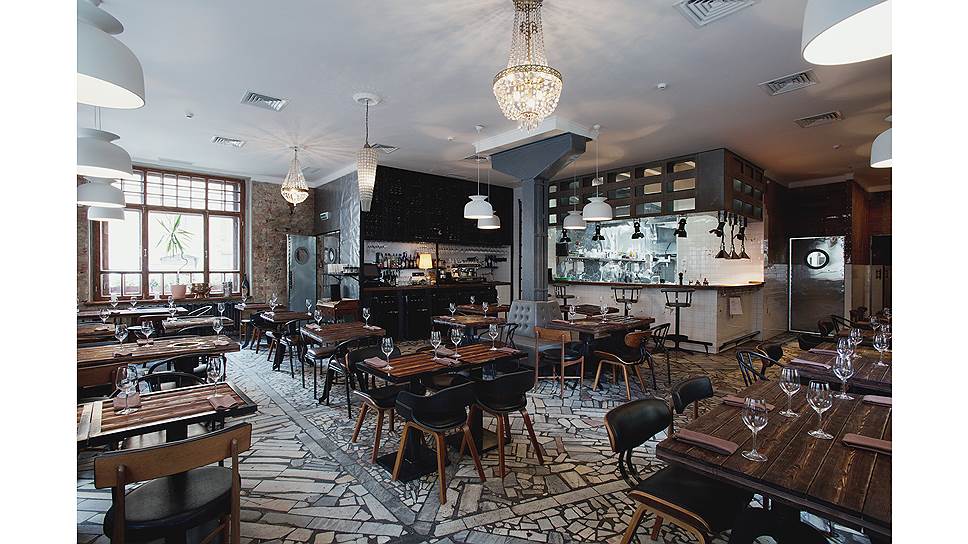 Интерьер ресторана Hаmlet + Jacks