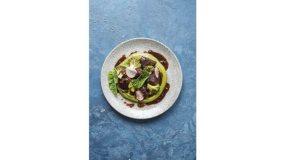 Блюдо в ресторане «Банщики»