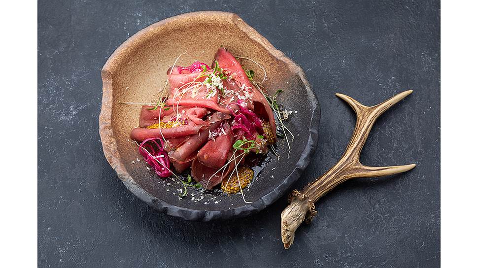 Блюдо в ресторане Hunt 