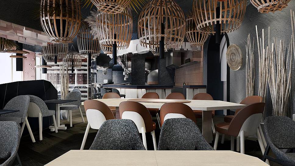 Интерьер ресторана Hunt 