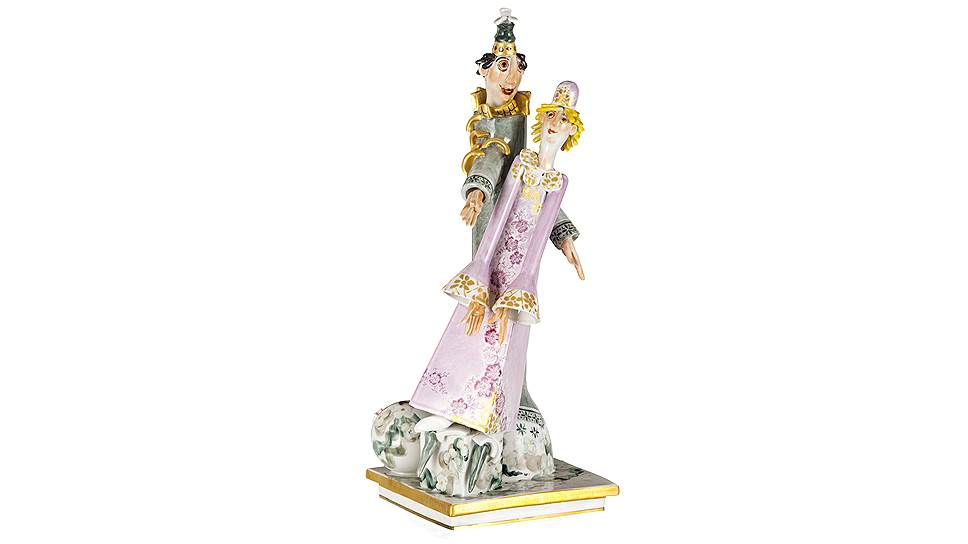 Фигура из коллекции главного скульптора фарфоровой мануфактуры Meissen Петера Штранга