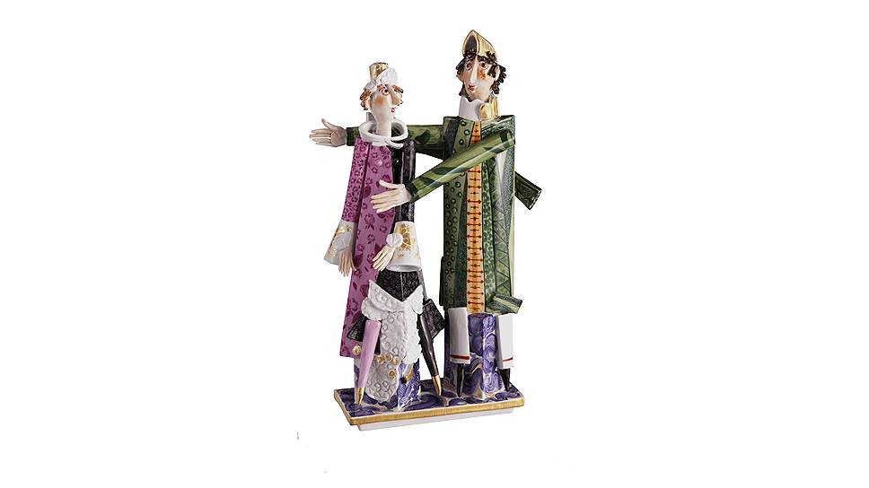 Фигура из коллекции главного скульптора фарфоровой мануфактуры Meissen Петера Штранга