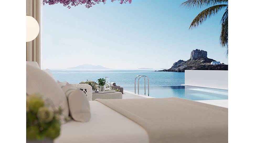 Интерьеры отеля Ikos Aria