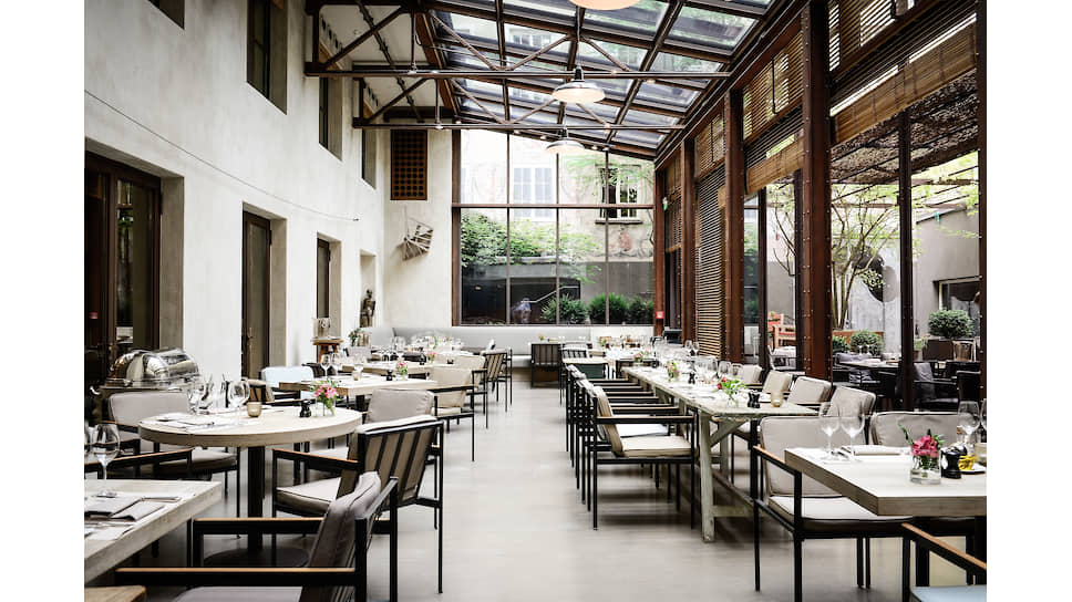 Ресторан Garden в отеле Bayerischer Hof