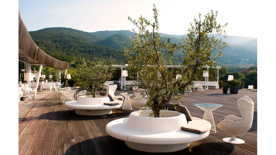 На территории отеля Argentario Golf Resort & Spa